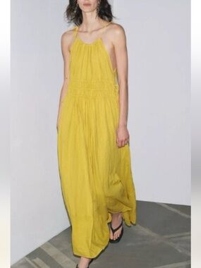 Zara | Dresses | Zara Sequin Knit Halter Dress | Poshmark